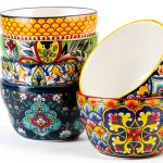 Bohemian Ceramic Bowls by HENXFEN LEAD Kitchen Dining-0