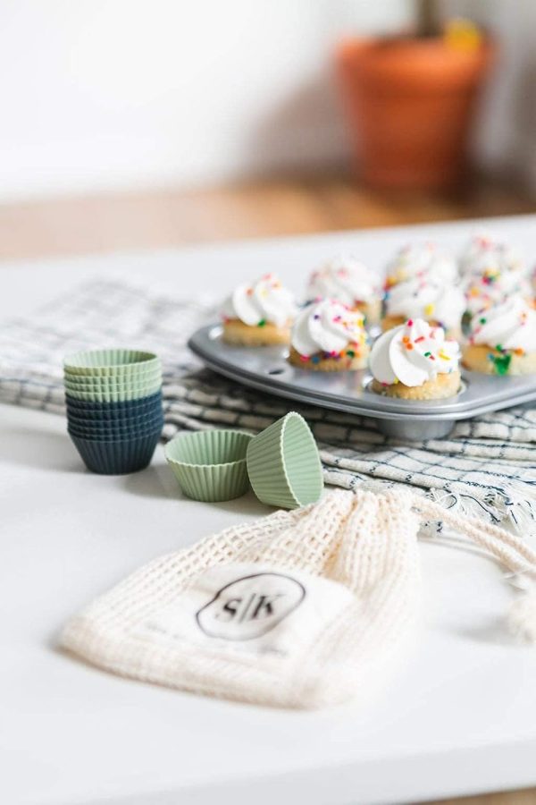 Silicone Baking Cups The Silicone Kitchen Reusable Mini-6