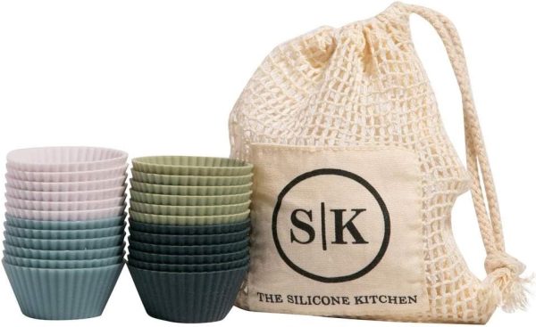 Silicone Baking Cups The Silicone Kitchen Reusable Mini-2