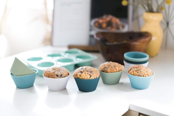 Silicone Baking Cups The Silicone Kitchen Reusable Gift Set-2