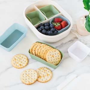 Silicone Kitchen Bento Cups Reusable Non Toxic Baking-0