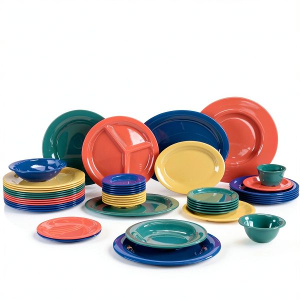 CFS Brands 8oz Melamine Soup Cup Insulated-3