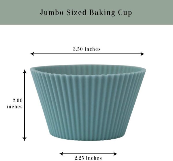 Silicone Baking Cups The Silicone Kitchen Reusable Non Toxic-5