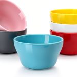Flexzion Porcelain Soup Bowls 6pk Multicolor-0