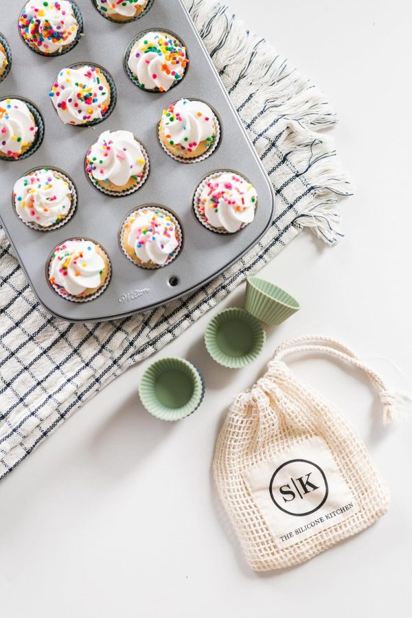 Silicone Baking Cups The Silicone Kitchen Reusable Gift Set-4
