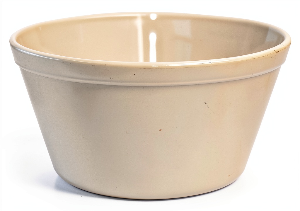 Carlisle White Polycarbonate Bouillon Cup in use
