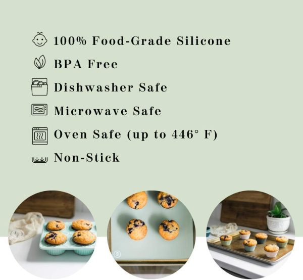 Silicone Baking Cups The Silicone Kitchen Reusable Non Toxic-7