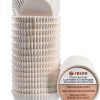 Gifbera Mini Baking Cups White Paper Greaseproof Disposable-5