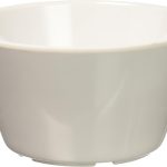 Winco Melamine Modern White Bouillon Cups 8 oz-0