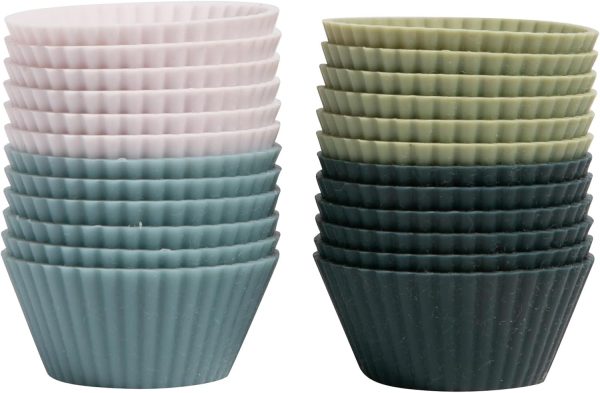 Silicone Baking Cups The Silicone Kitchen Reusable Mini-1