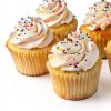 Gifbera Mini Baking Cups White Paper Greaseproof Disposable-2