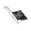 USB 3.2 PCIe Card IO CREST 4 Port Type C for PC-1