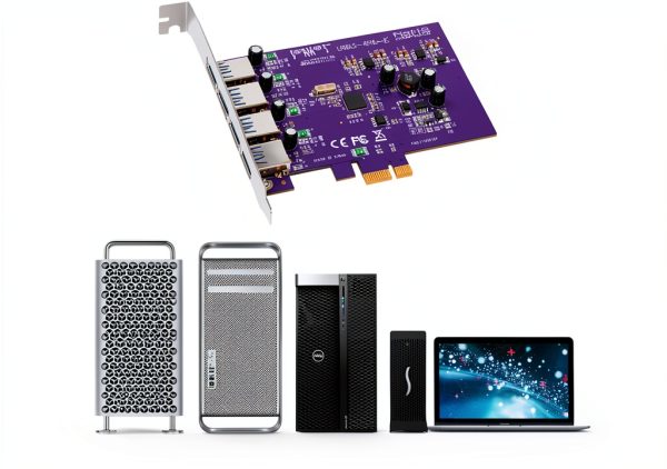 USB 3.2 PCIe Card Sonnet Four-Port Fast Transfer-1