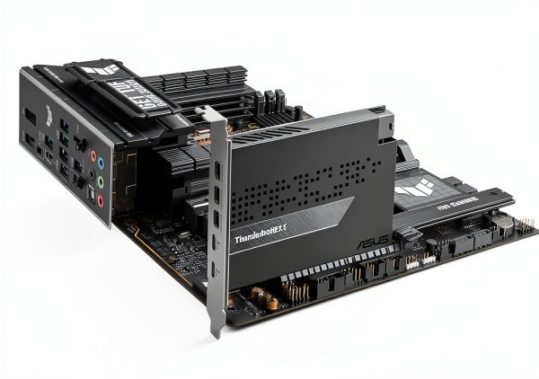 ASUS ThunderboltEX 5 Thunderbolt 5 Add‑On Card Black Dual USB‑C 130W-5