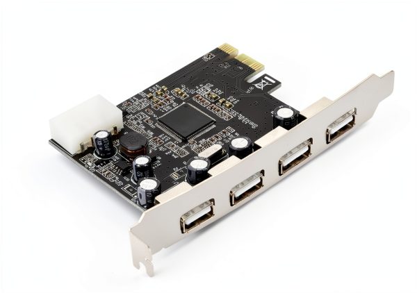 PCIe to USB 2.0 Card VINGVO 4 Port Expansion-2