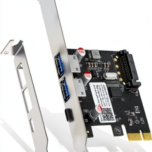 PCIe USB Card Binardat 3 Port 5Gbps Adapter-0