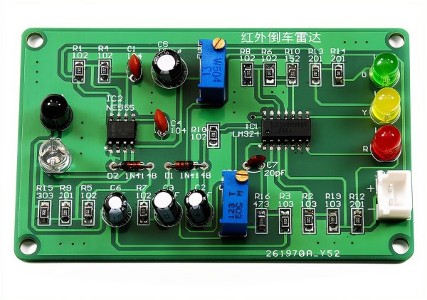 Infrared Radar EK1950 LED Board for Students-0