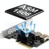PCIE 4X to 4USB Riser Card BEYIMEI PCIe Expansion-2