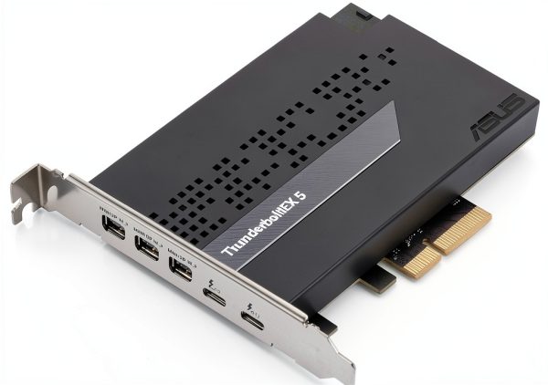 ASUS ThunderboltEX 5 Thunderbolt 5 Add‑On Card Black Dual USB‑C 130W-2