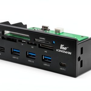 Kingwin USB Hub Internal 3/7 Port Model KW525 Black High Speed-0