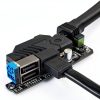 Kingwin USB Hub Internal 3/7 Port Model KW525 Black High Speed-4