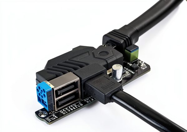 Kingwin USB Hub Internal 3/7 Port Model KW525 Black High Speed-4