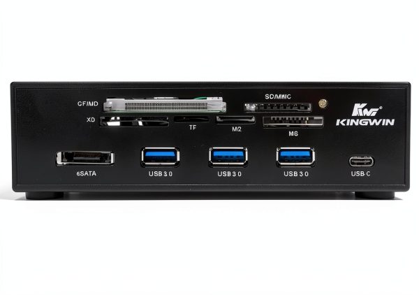 Kingwin USB Hub Internal 3/7 Port Model KW525 Black High Speed-8