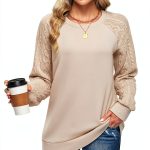 Sweaters for Women Crewneck Cable Knit Long Sleeve Lightweight Fashion-0