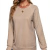 Sweaters for Women Crewneck Cable Knit Long Sleeve Lightweight Fashion-2