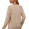 Sweaters for Women Crewneck Cable Knit Long Sleeve Lightweight Fashion-4